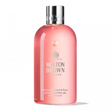 Delicious Rhubarb & Rose Bath & Shower Gel