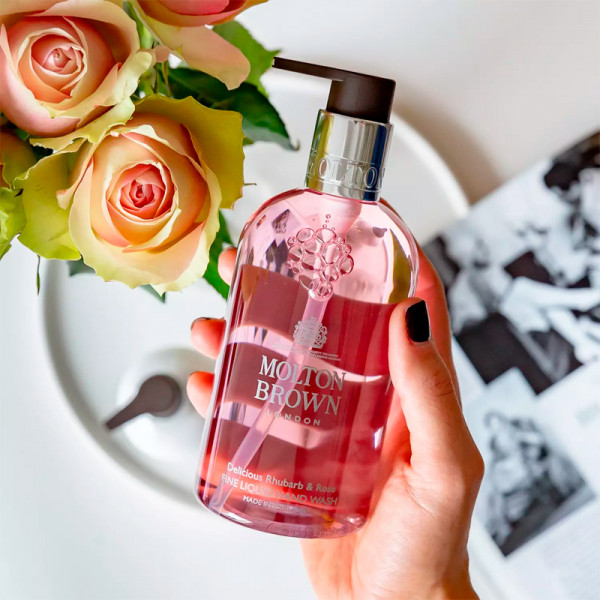 Delicious Rhubarb & Rose Fine Liquid Hand Wash